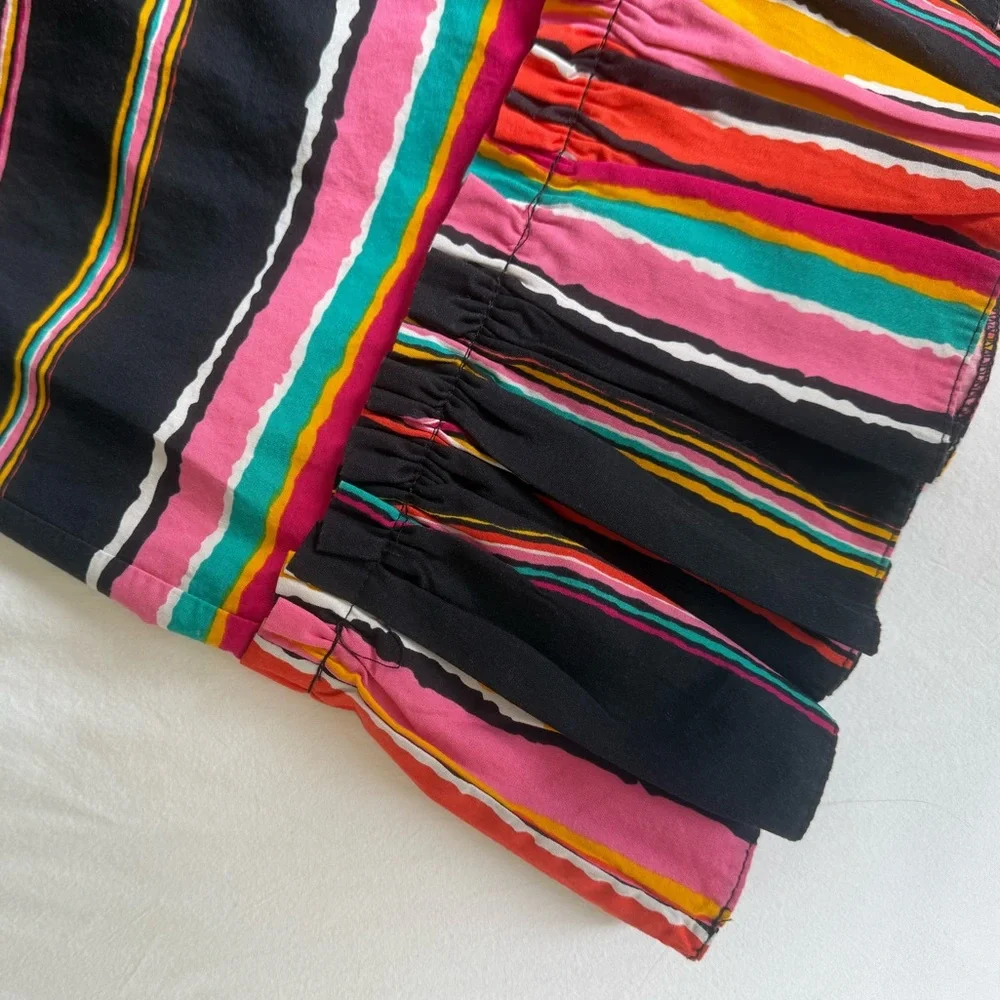 ASOS Ruffle Multi Color Skirt - Picture 2 of 4
